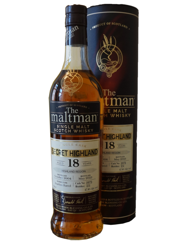 Secret Highland 2004 18 YO - The Maltman