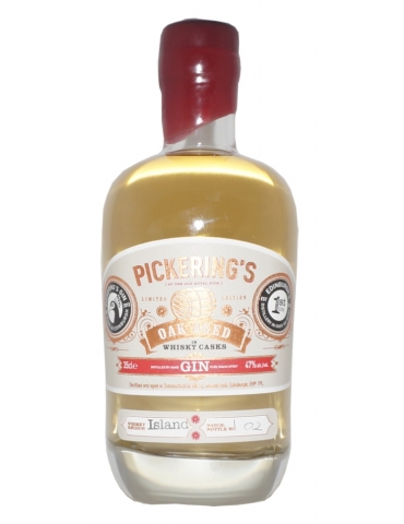PICKERING’S ISLAND LIMITED EDITION OAKED GIN
